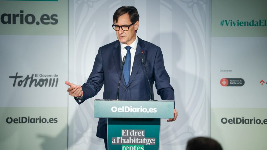 Salvador Illa sitúa la vivienda como el principal foco de desigualdad y receta "construir, construir y construir"
