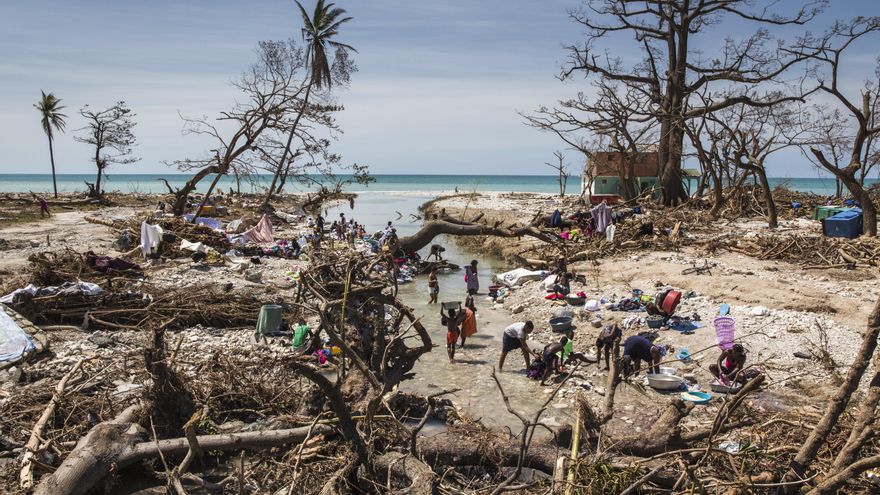 FOTOS | El huracán Matthew reactiva la amenaza del cólera en Haití