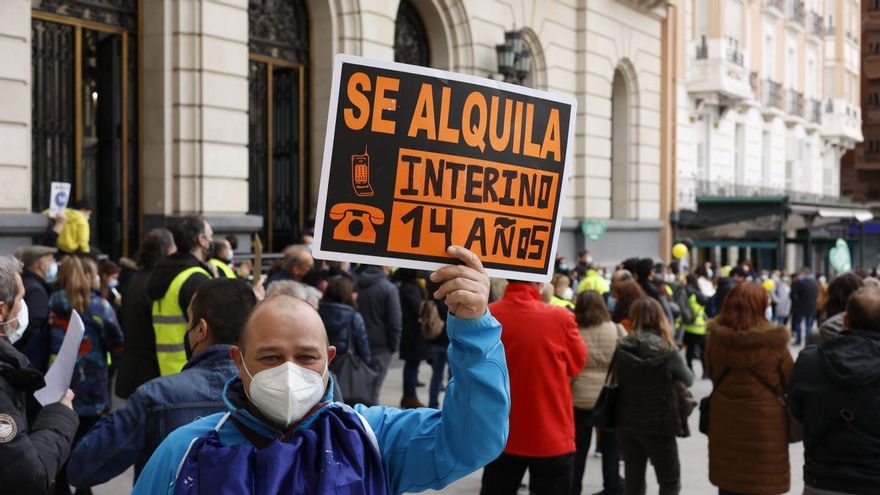 Recelos sobre la reforma del decreto de interinos por la fecha de corte en diez años y la letra pequeña