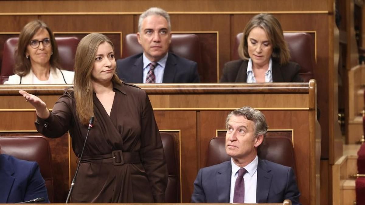 Ester Muñoz y Feijóo, en el Congreso de los Diputados.
