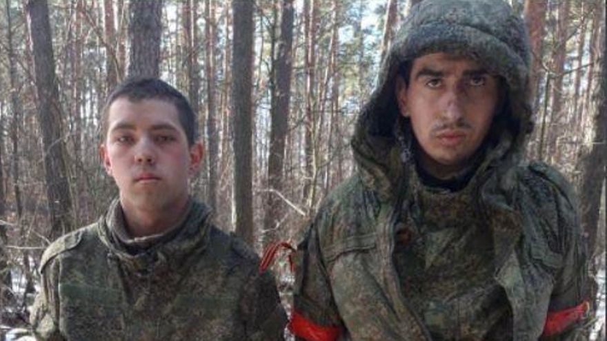 Soldados rusos en Ucrania