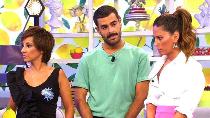 Las presentadoras de 'Sálvame' defienden a Germán González tras la bronca de Matamoros