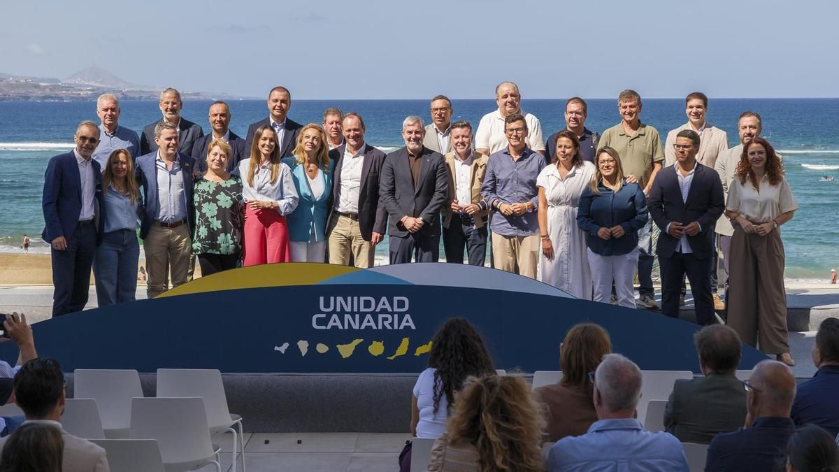 La Mesa de Unidad Canaria asegura que irá al 29N "a hablar de las islas" y reprocha el silencio de la oposición "ante jefes de la Península"