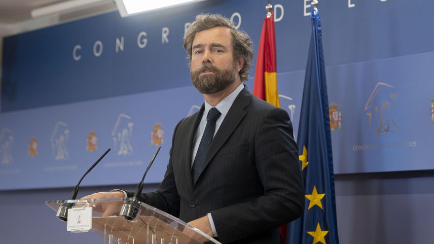 El portavoz de Vox en el Congreso, Iván Espinosa de los Monteros