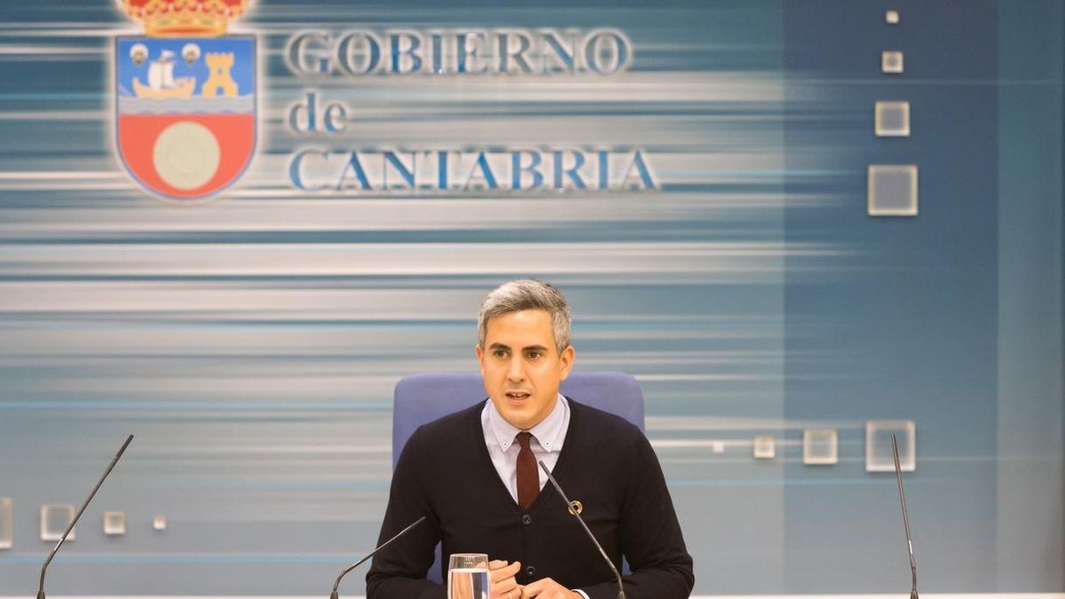 Pablo Zuloaga en la rueda de prensa posterior al Consejo de Gobierno. | RAÚL LUCIO
