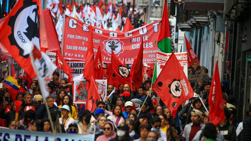 Indígenas de Ecuador afirman que protestas serán una respuesta al "autoritarismo" de Noboa