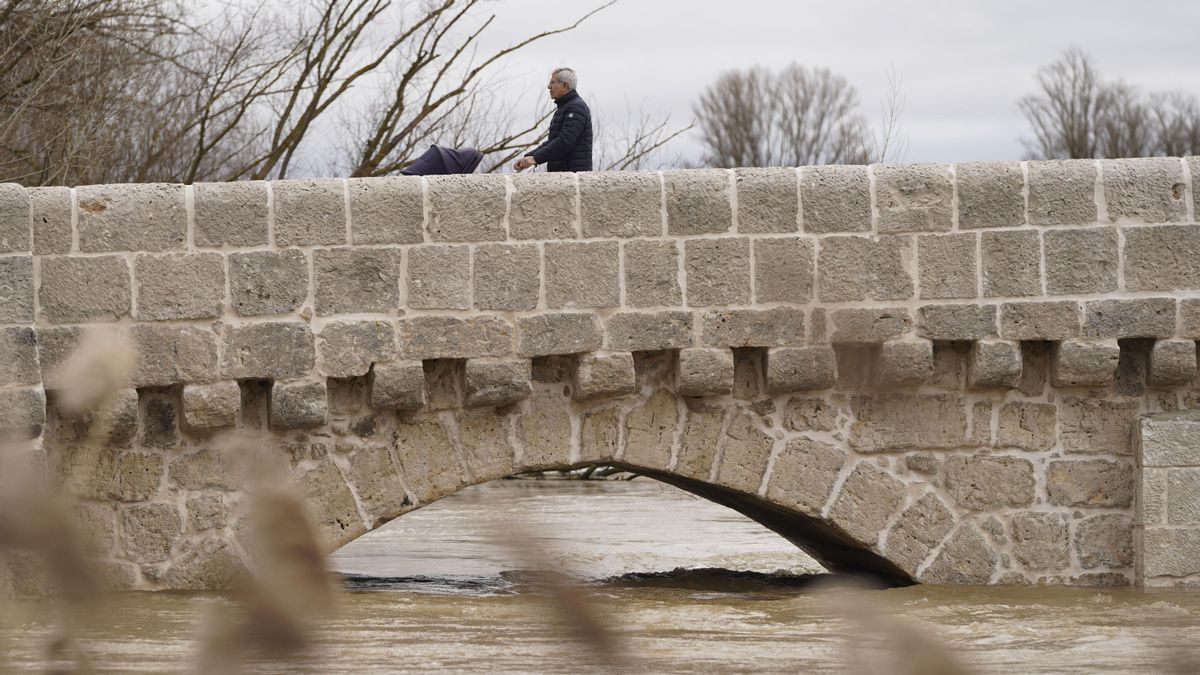 El episodio de más intenso de avenidas de la década en Castilla y León: 2.780 avisos de por inundación, 511 en rojo y 600 en naranja