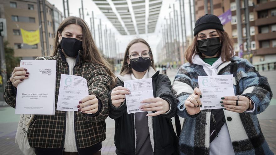 La generación del 'procés', a las urnas: "Votaré teniendo en cuenta la gestión de la pandemia"