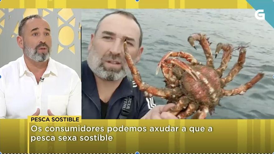 Rogelio Santos, "el influencer del mar", denuncia el veto de la TVG "por criticar la gestión de la Xunta y apoyar al BNG"