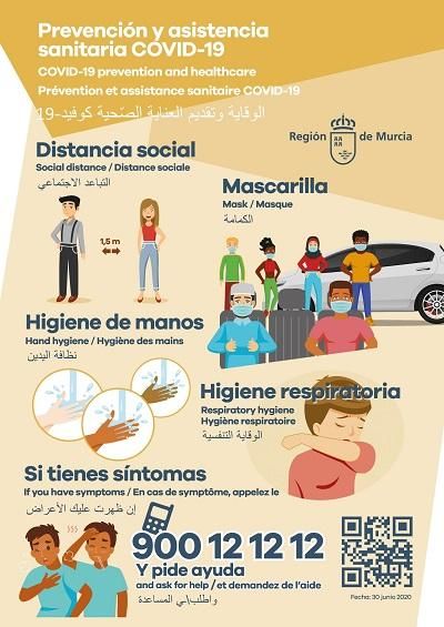 Prevención y asistencia sanitaria COVID-19