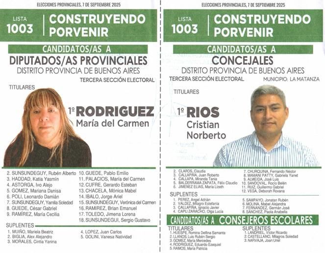 CONSTRUYENDO PORVENIR - LA MATANZA
