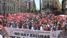 Manifestación en Sevilla /Foto: CCOO Andalucía