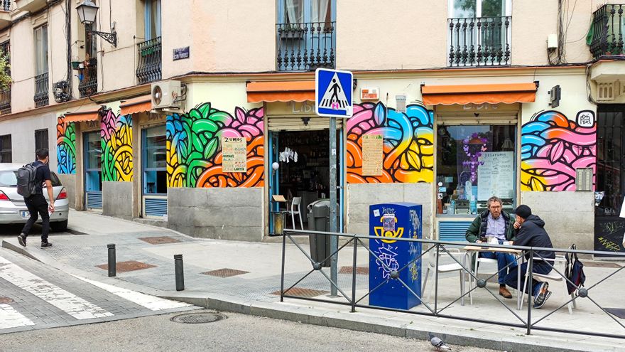 Intervención de Dirty en la calle Argumosa