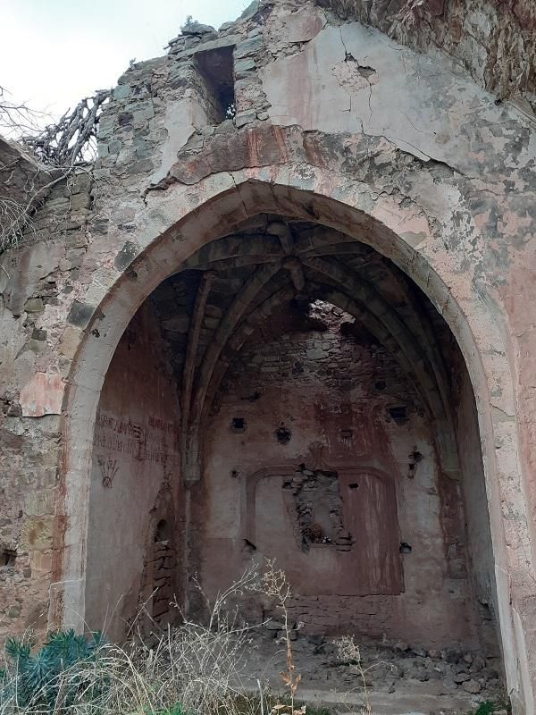 La Iglesia de Santa María de Robres del Castillo entró en abril de 2024 en la Lista Roja de Hispania Nostra 