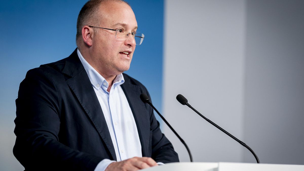 El secretario general del PP, Miguel Tellado, en una rueda de prensa el pasado 15 de marzo.