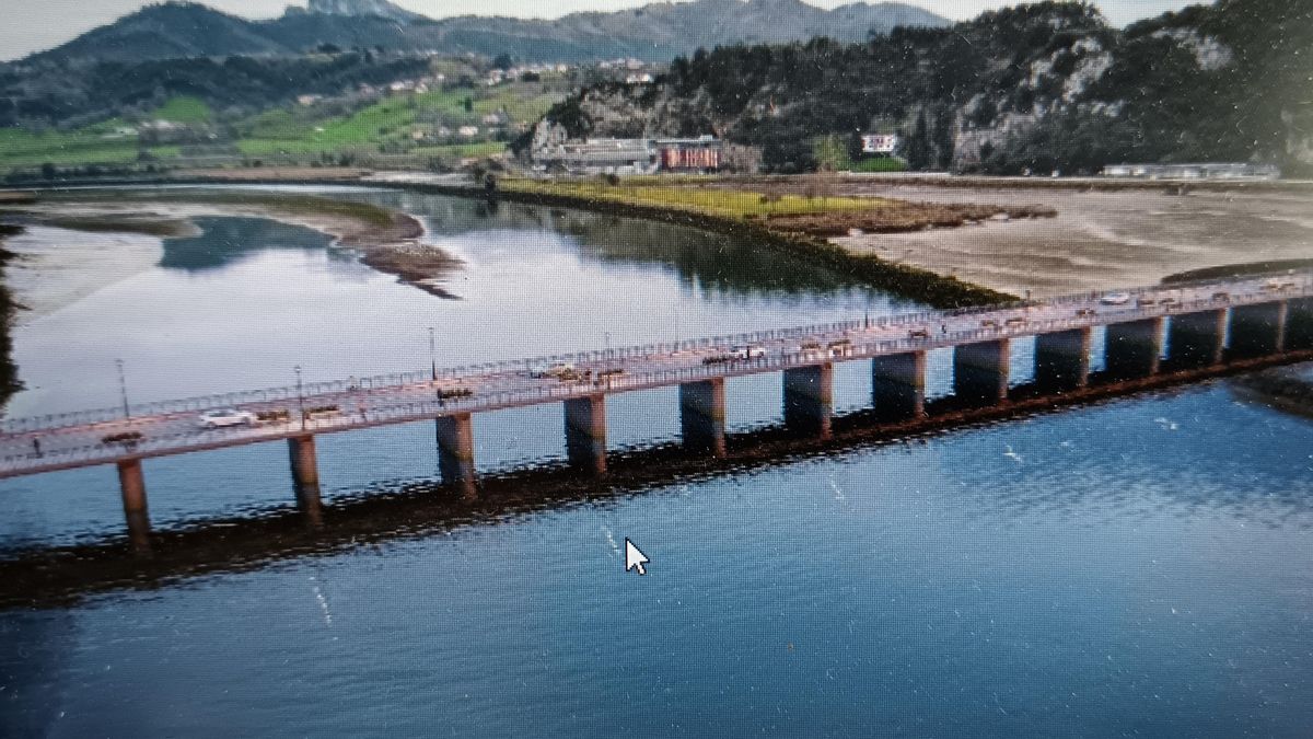 Infografía del puente riosellano. 