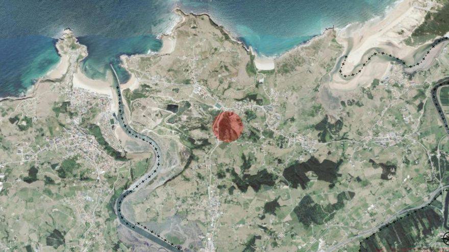 Una empresa tramita la instalación de un vertedero de inertes de 20 campos de fútbol de extensión en Miengo