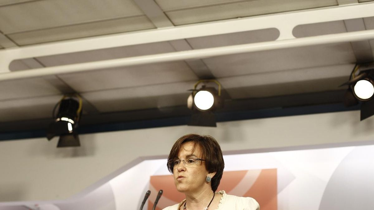 Purificación Causapié, la portavoz del grupo municipal socialista