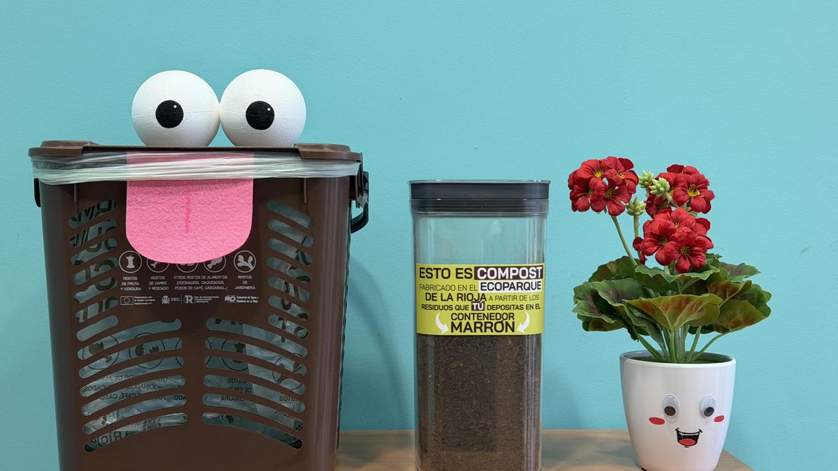 El marrón entra en clase: nuestros escolares aprenden a reciclar