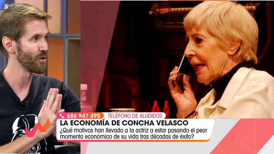 El hijo de Concha Velasco, en 'Viva la vida': "Me da miedo que se recuerde a mi madre por la bobada que dijo"
