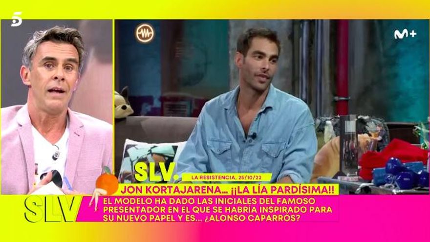 Alonso Caparrós, a Jon Kortajarena por su "presentador farlopero" en 'El Inmortal': "Es un imbécil de categoría"