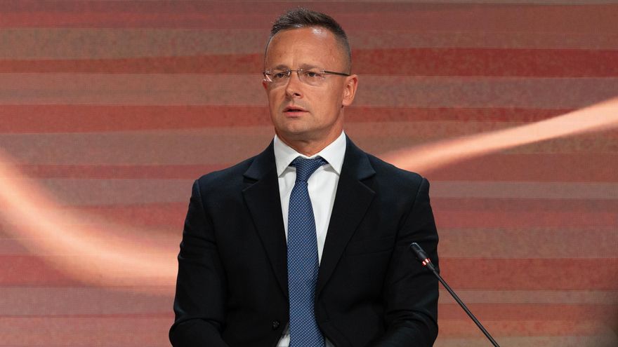 El ministro de Exteriores de Hungría, Peter Szijjarto, en una imagen de archivo.