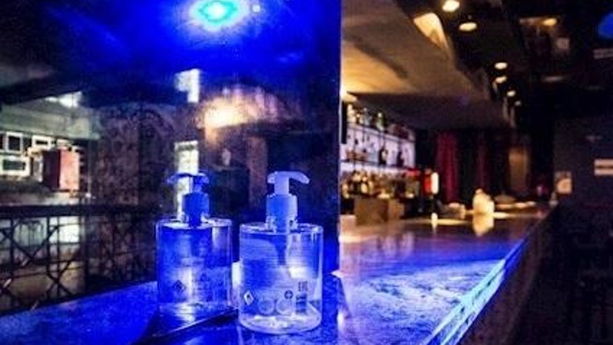 Interior de una discoteca