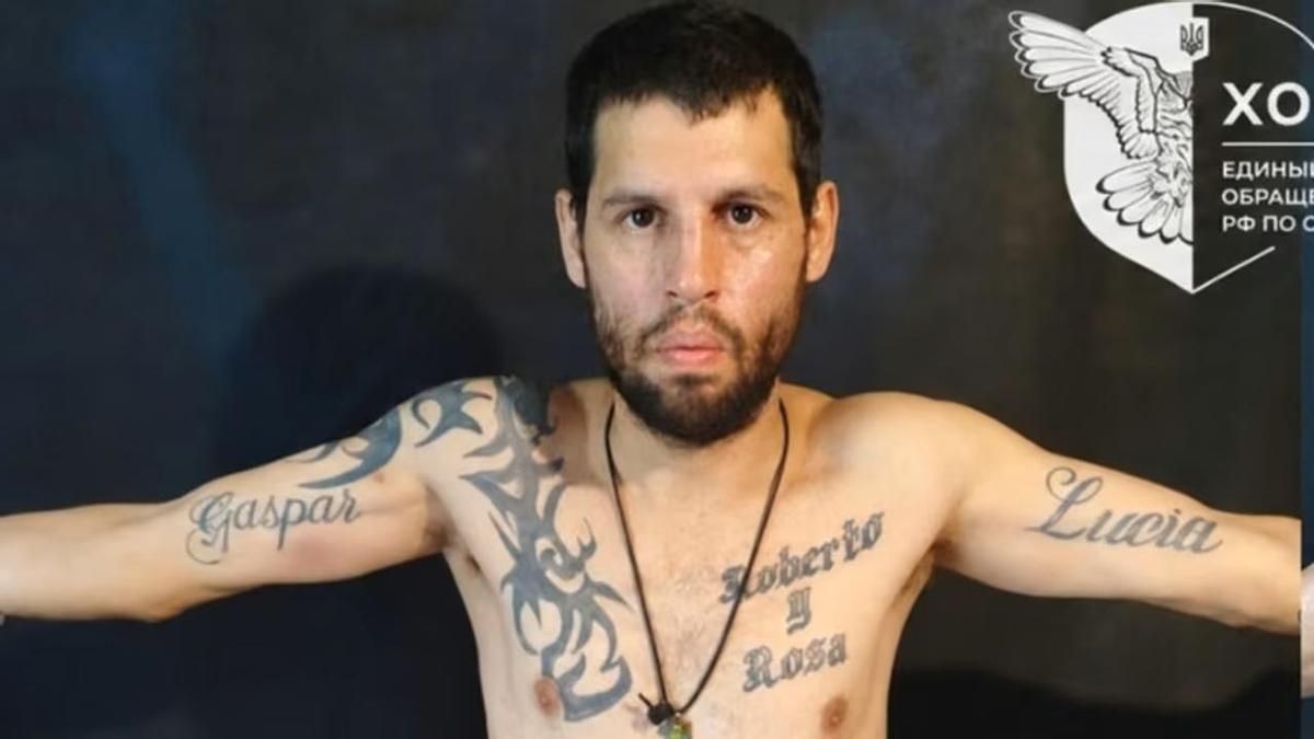 Ibrahim Roberto Yamil, de 37 años, viajó por una oferta laboral de US$ 10.000 y terminó preso en Ucrania tras combatir para las fuerzas rusas.