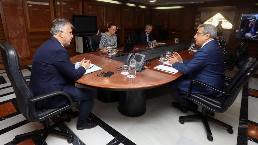 Reunión del Consejo de Gobierno celebrada este jueves en Las Palmas de Gran Canaria.