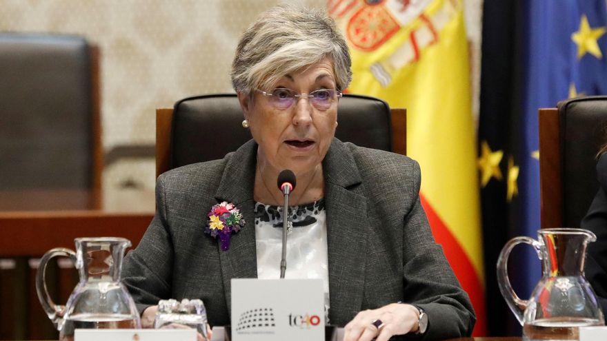 La vicepresidenta del Constitucional, Encarnación Roca