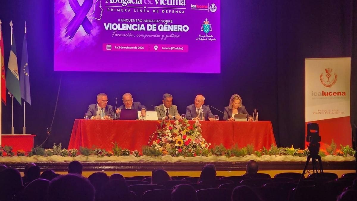 La abogacía andaluza reclama "unidad y cooperación" para luchar contra la violencia de género