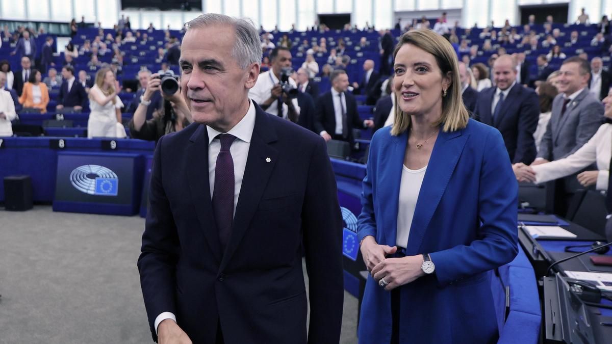 Carney responde a Trump que la alianza entre la UE y Canadá "no busca el poder para dominar a otros"