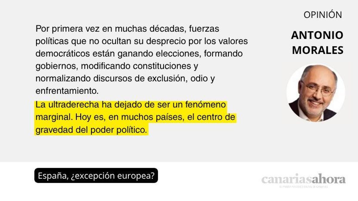 Opinión Antonio Morales.