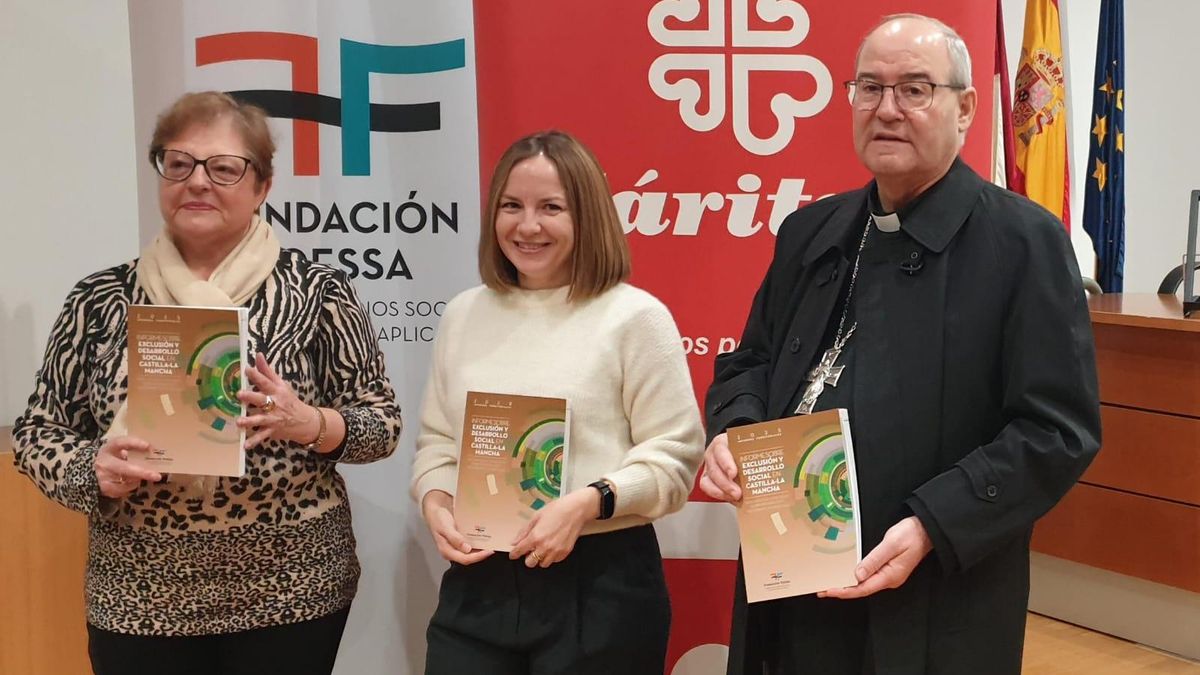Rueda de prensa de Cáritas y Fundación Foessa