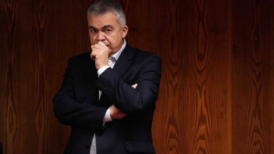 El exdiputado socialista Santos Cerdán en una imagen de archivo. EFE/Borja Sánchez-Trillo