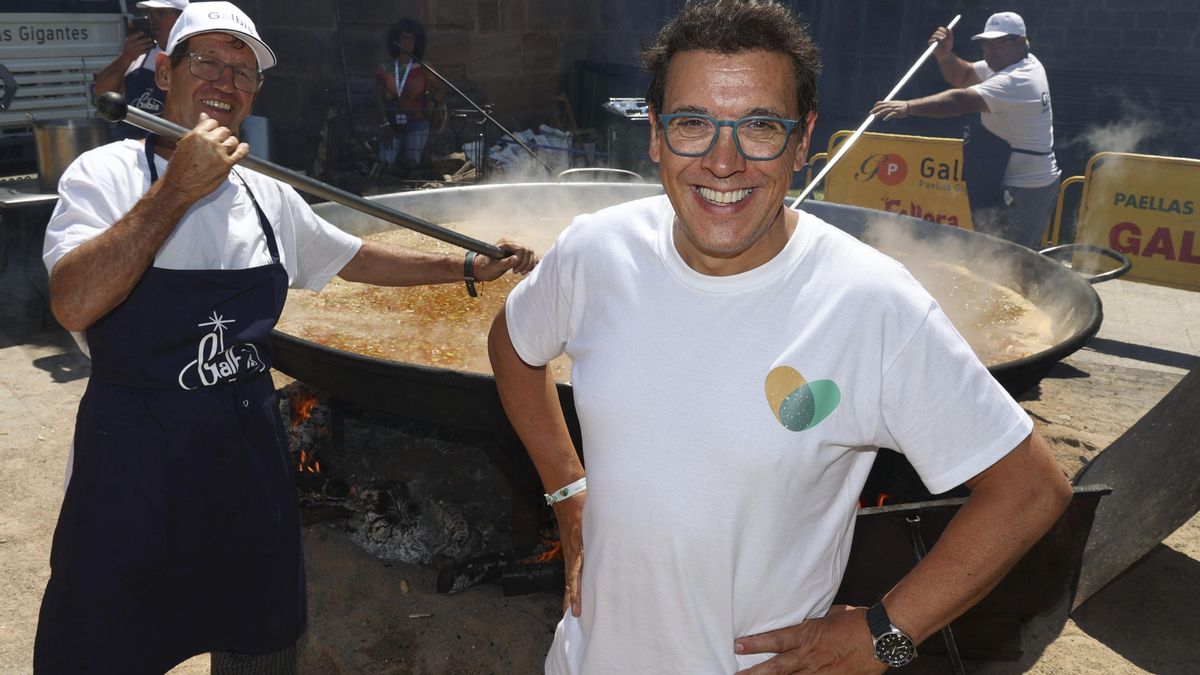 El chef Francis Paniego en el festival gastronómico 'Mama', que organiza en la localidad riojana de Ezcaray. EFE/Raquel Manzanares