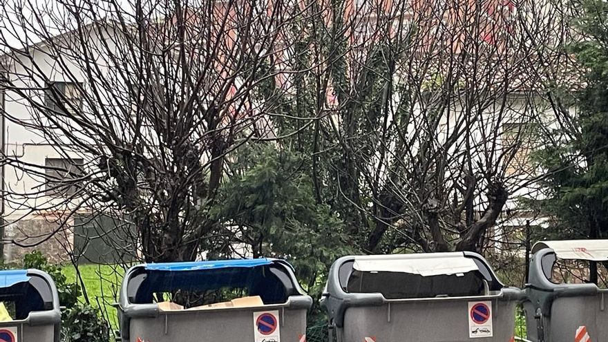 Contenedores de basura de Camargo.