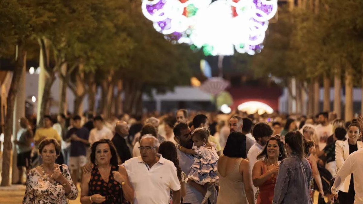 Imagen de archivo de la feria de Trebujena, Cádiz