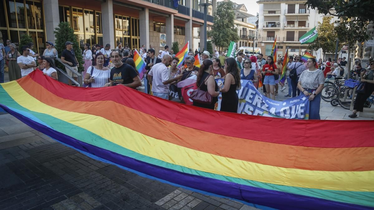 Marcha del Orgullo convocada por la Plataforma Córdoba por la Diversidad