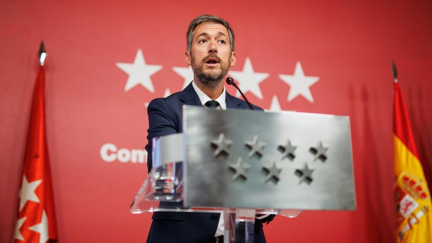 Archivo - El consejero de Presidencia, Justicia y Administración Local y portavoz del Gobierno regional, Miguel Ángel García Martín. Archivo.