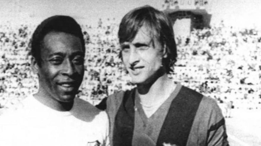 Los dos astros del fútbol que coincidieron en uno de nuestros torneos de verano con más solera