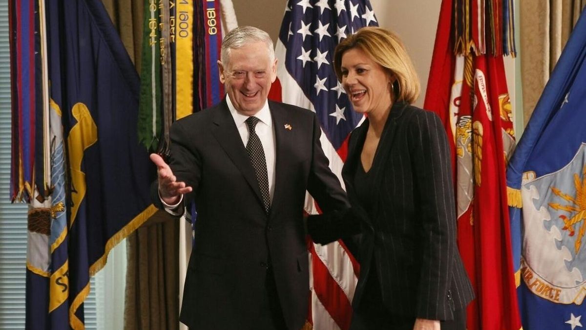 Cospedal asegura que el Gobierno de Trump valora la contribución de España a la OTAN