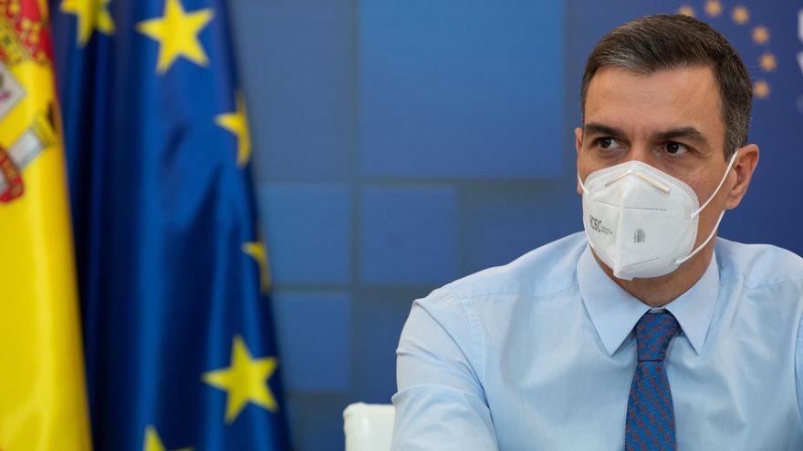 El presidente del Gobierno, Pedro Sánchez