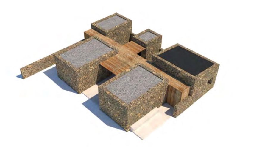 Tipo de vivienda residencia recogida en el Plan Detallado de Chã das Caldeiras, 2018.