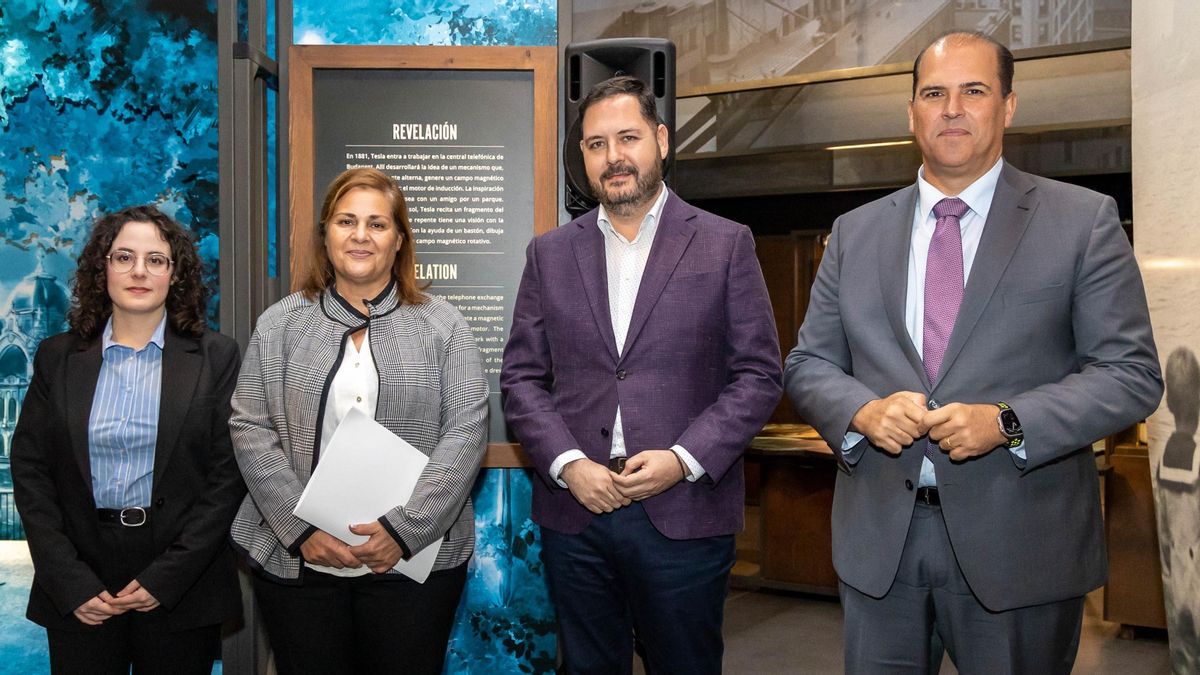 Inauguración de la exposición ‘Nikola Tesla. El genio de la electricidad moderna’.
