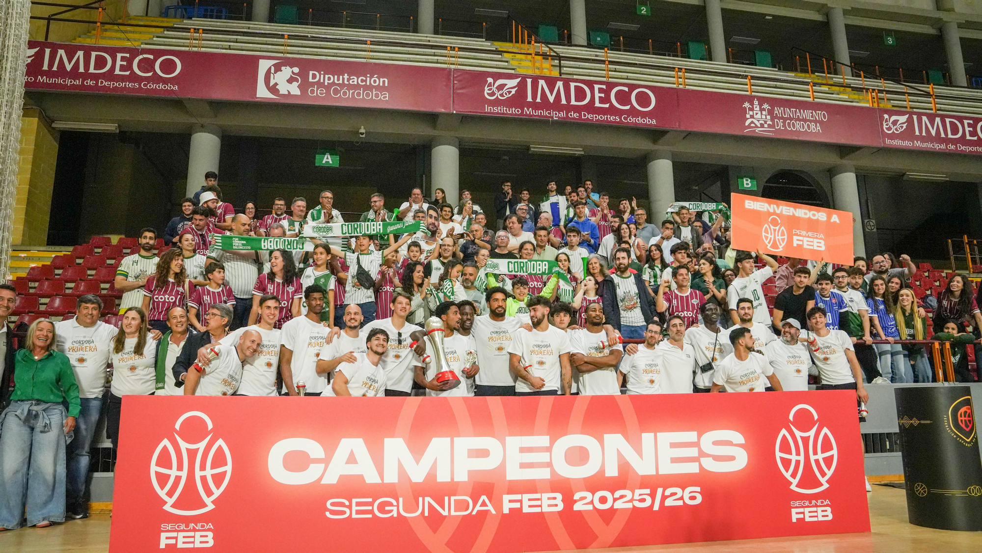 El Coto Córdoba celebra el ascenso a 1ª FEB