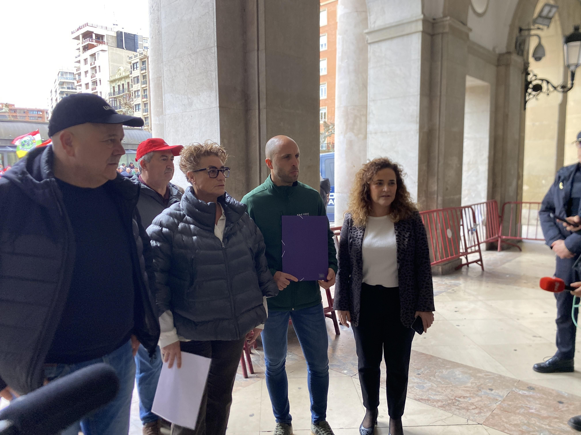 Tractorada en Logroño: "El campo ya no puede más"