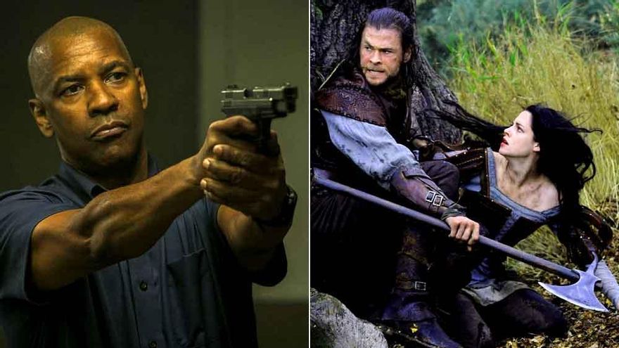 La 1 sonríe otra vez con 'The Equalizer' (12%) y Cuatro destaca por la tarde con su sesión doble de 'Blancanieves'