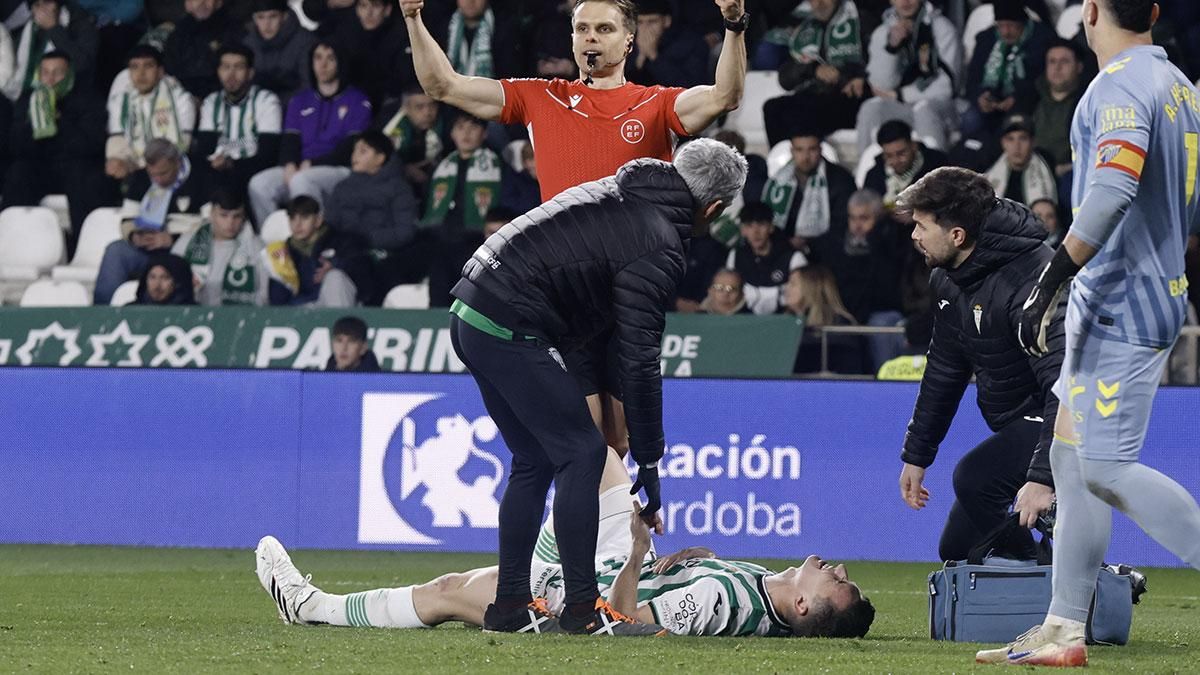 Partido Córdoba - Malaga en el Estadio El Arcángel