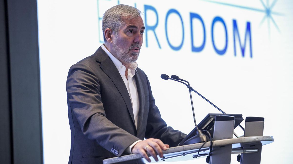 El presidente de Canarias, Fernando Clavijo, la semana pasada en Bruselas (Bélgica), en una Conferencia que abordó la posición de las Regiones Ultraperiféricas (RUP) frente al Marco Financiero 2028-2034.